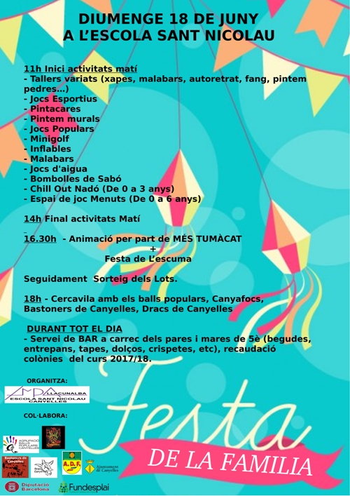 2017 06 18 SantNicolau FestaFamilia