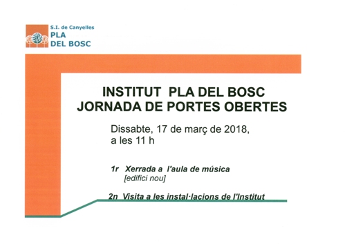 2018 03 IES PortesObertes