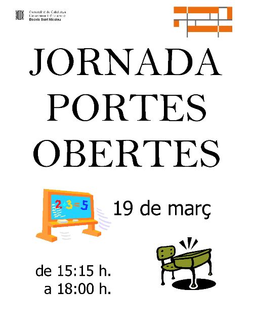 2019 03 19 CEIP PortesObertes