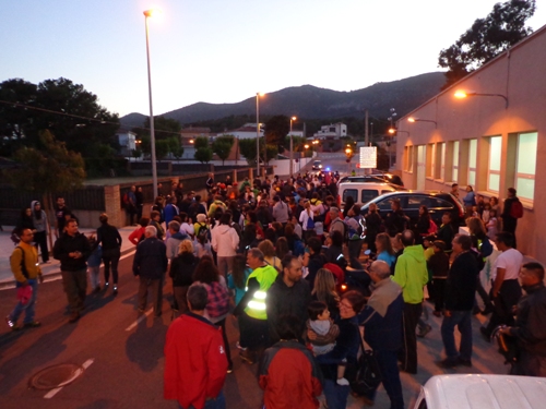 2013 05 24 Imatges de la sortida de la 1a Caminada Lluna Plena