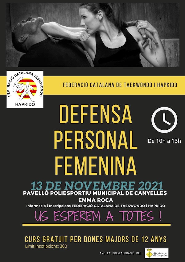 2021 11 13 tallerdefensapersonaltaekwondo