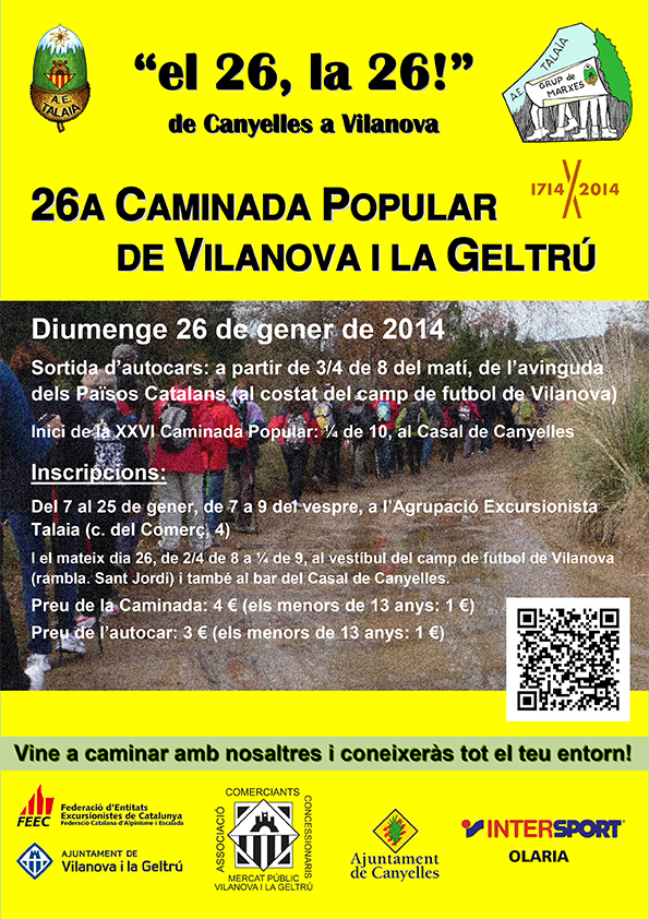 CARTELL CAMINADA 2014
