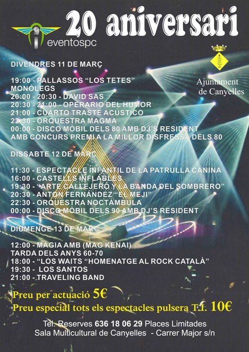2016 03 11 AniversariEventosPC