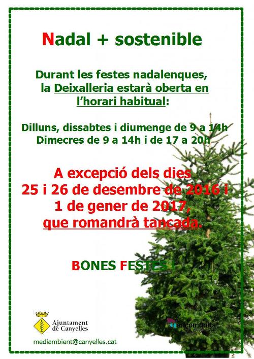 Horari deixalleria
