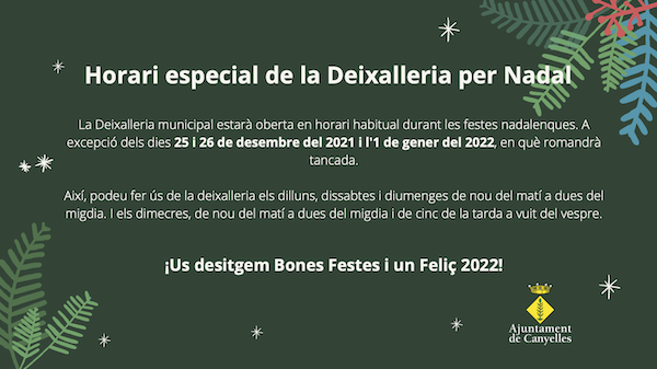 2021 12 14 horarinadaldeixalleria