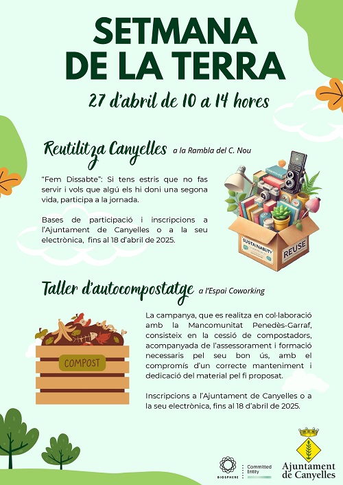 2025 05 27 setmana de la terra cartell