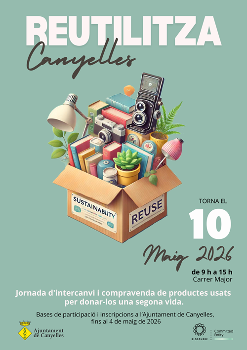 2026 05 10 Cartell Reutilitza 10 maig 2026