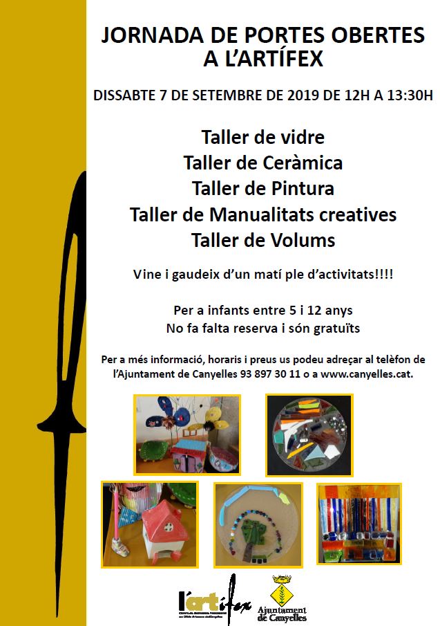 2019 09 07 portesobertesartifex