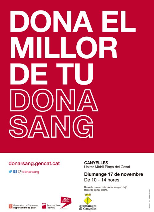 2019 11 17 donaciosang cartell